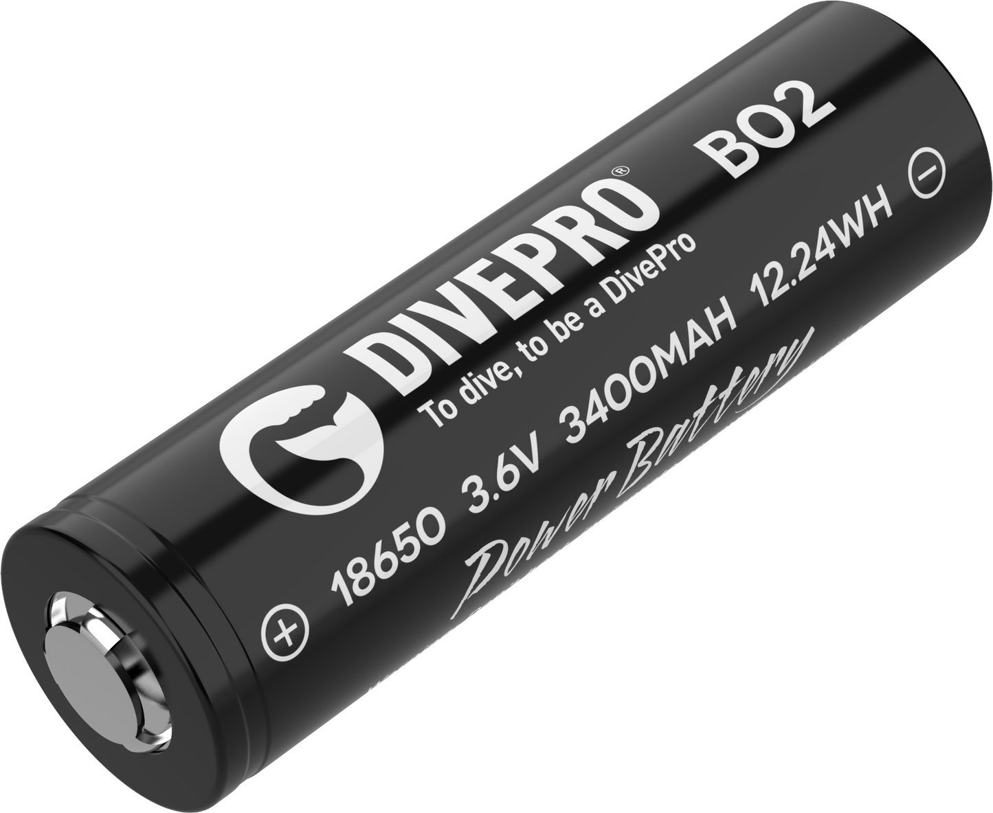 Divepro Power 18650 3400maH battery (Max discharger about 15A)