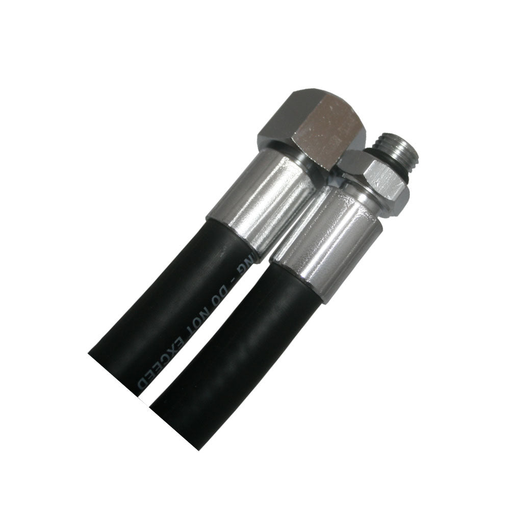 Nautilus Rubber Regulator Hose 210cm 3/8"