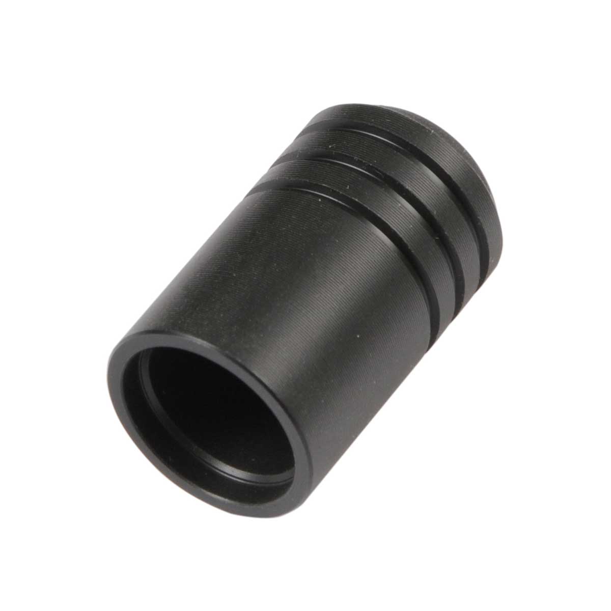 Quick Coupler Plug – Full Cover Cap, Black Delrin