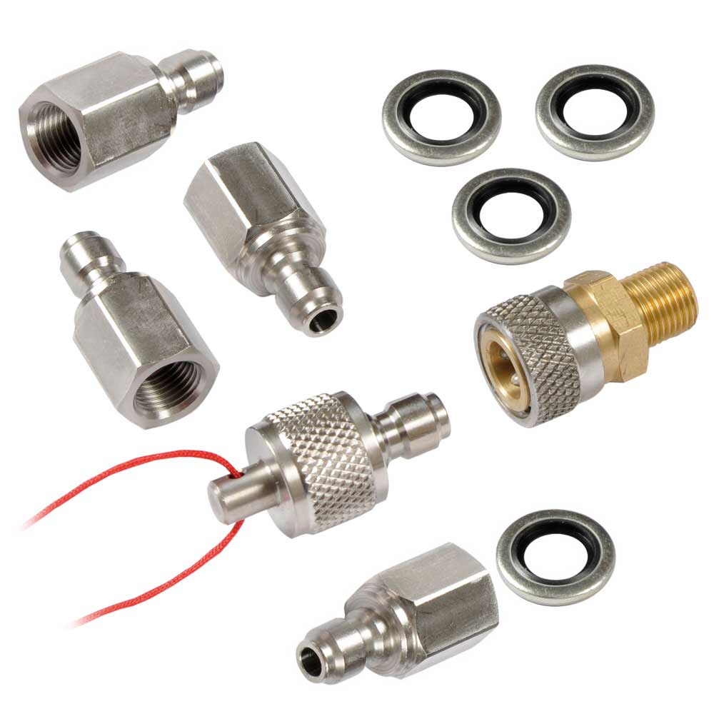 Quick Coupler Starter Kit + 2 Extra Quick Coupler Plugs