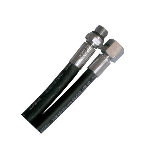 Nautilus Rubber Regulator Hose 210cm 1/2"