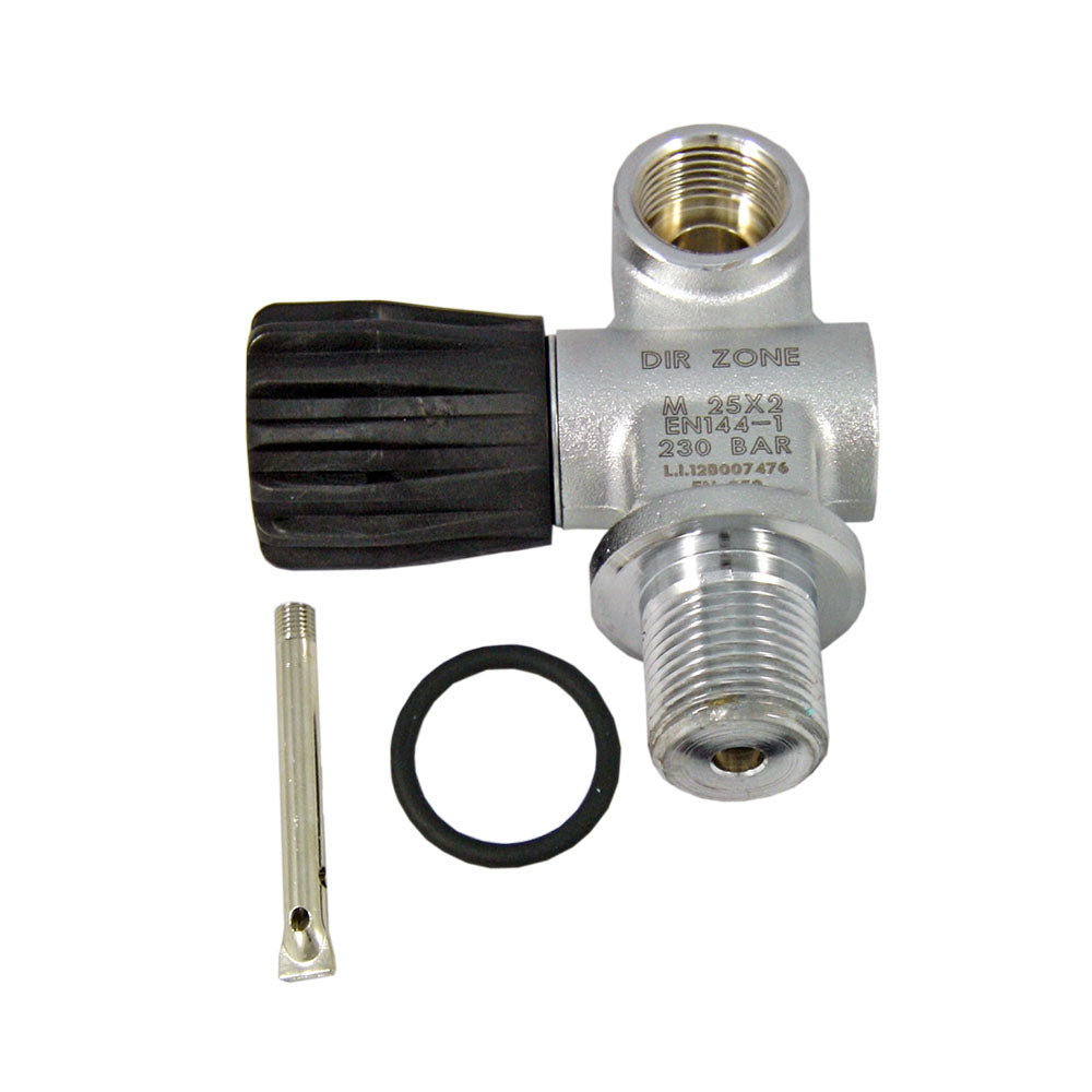 DIRZone Extendable Lavo Valve, ext. for Swivel 2nd Outlet, with Blanking Plug, 230 Bar