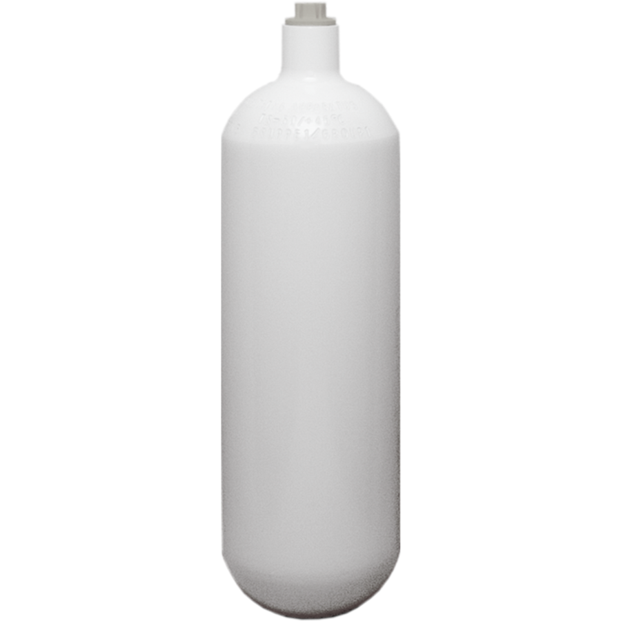 ECS 1lt 300 Bar Steel Cylinder M18x1.5 82.5mm Diameter